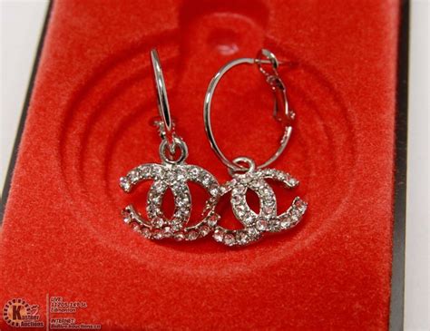 small chanel replica earrings|cheap knock off Chanel jewelry.